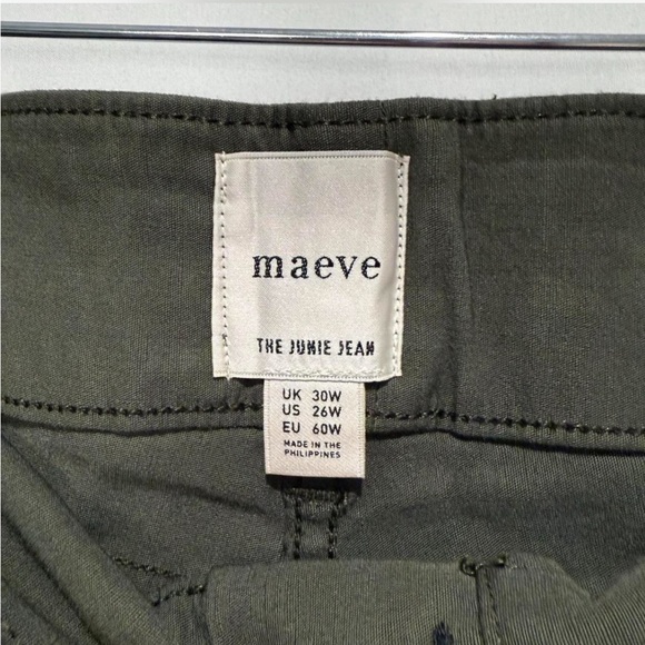 Anthropologie Maeve Junie High-Waisted Flare Pants: Magic Fabric Plus Size 26W - Picture 10 of 12